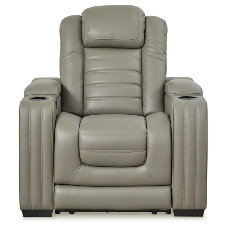 Signature Design by Ashley Backtrack Power Recliner With Adjustable